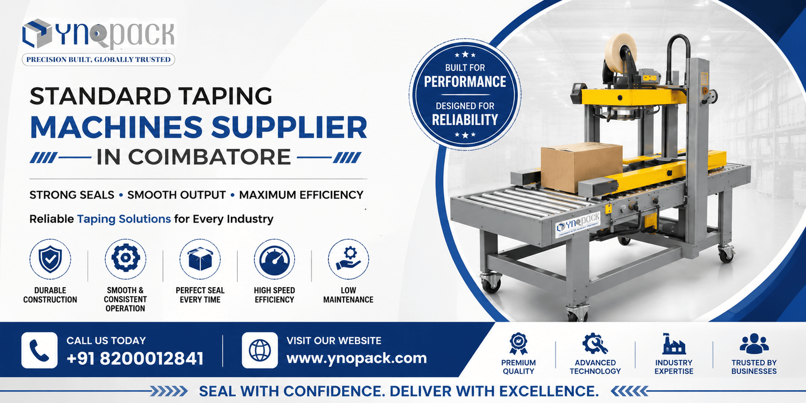 Standard Taping Machines Supplier in Coimbatore