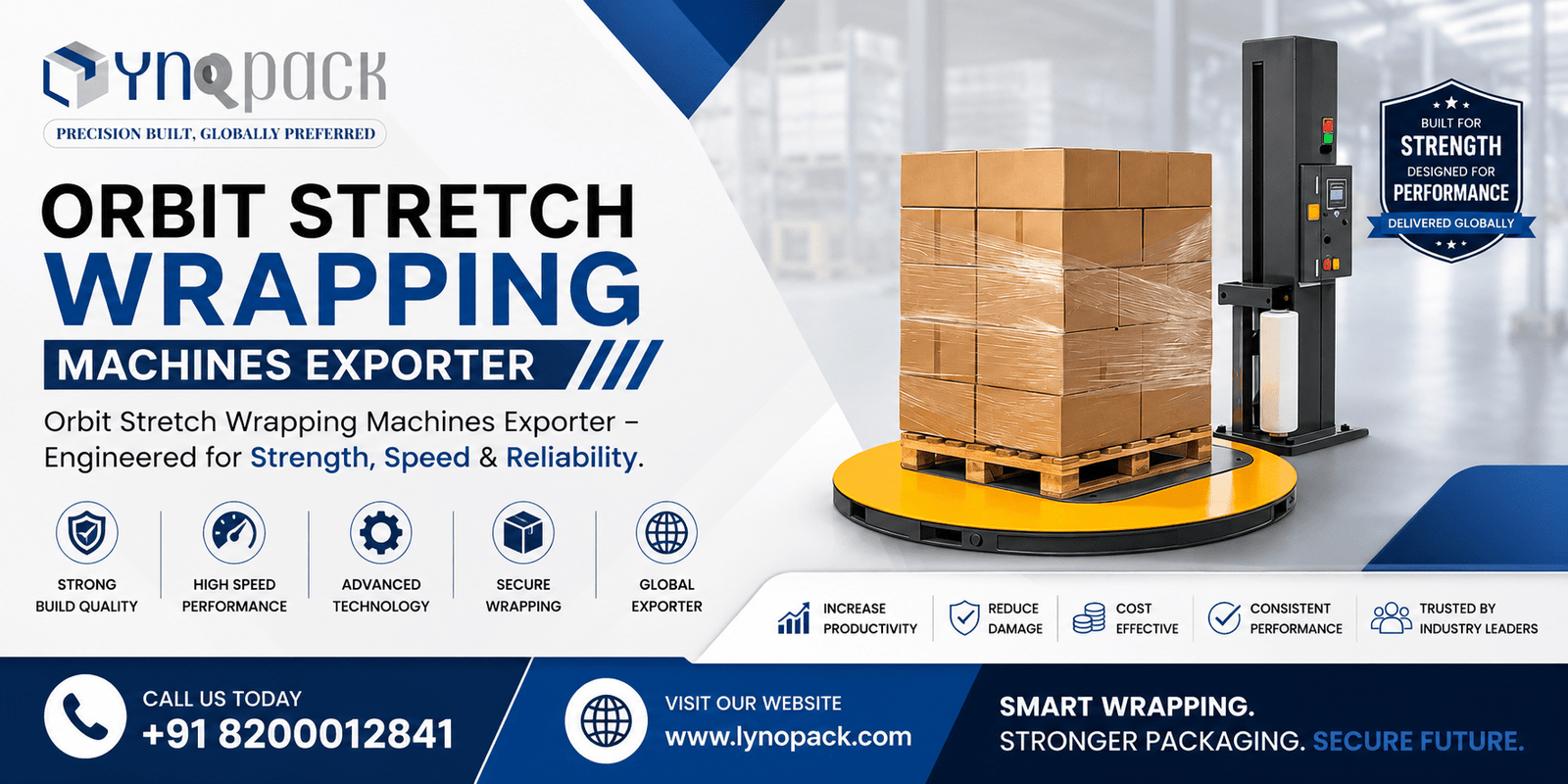 Orbit Stretch Wrapping Machines Exporter