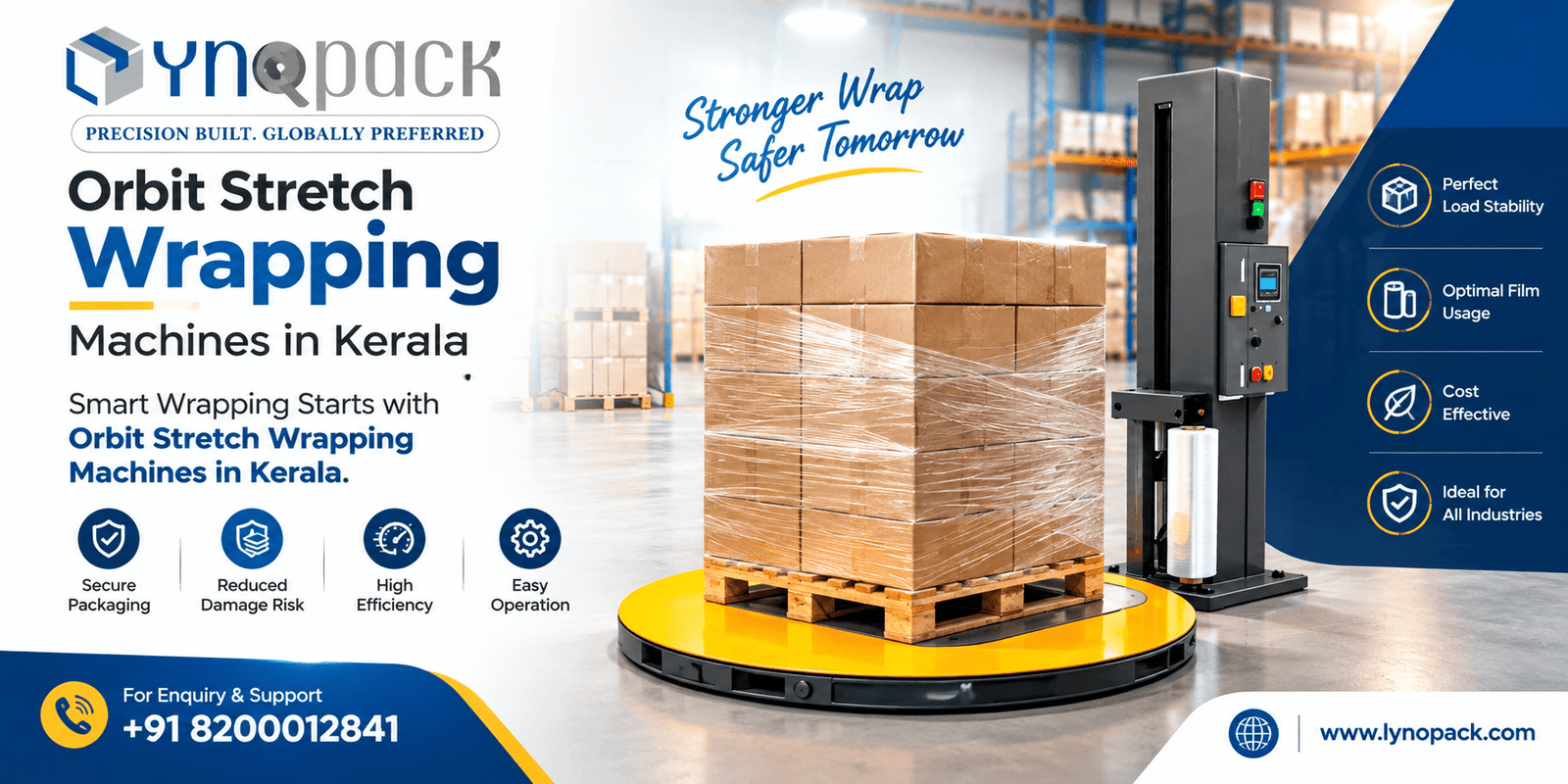 Orbit Stretch Wrapping Machines in Kerala
