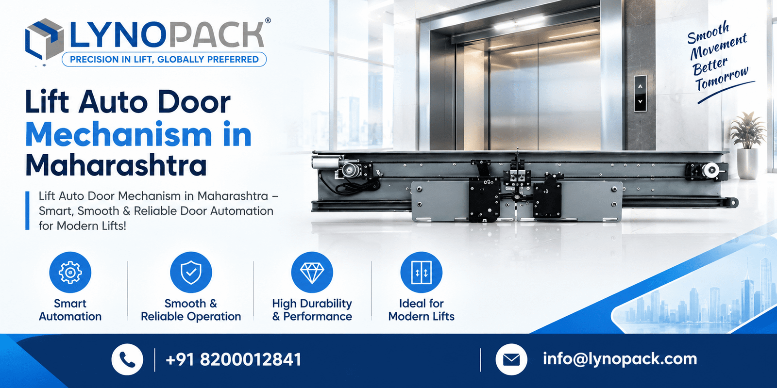 Lift Auto Door Mechanism in Maharashtra